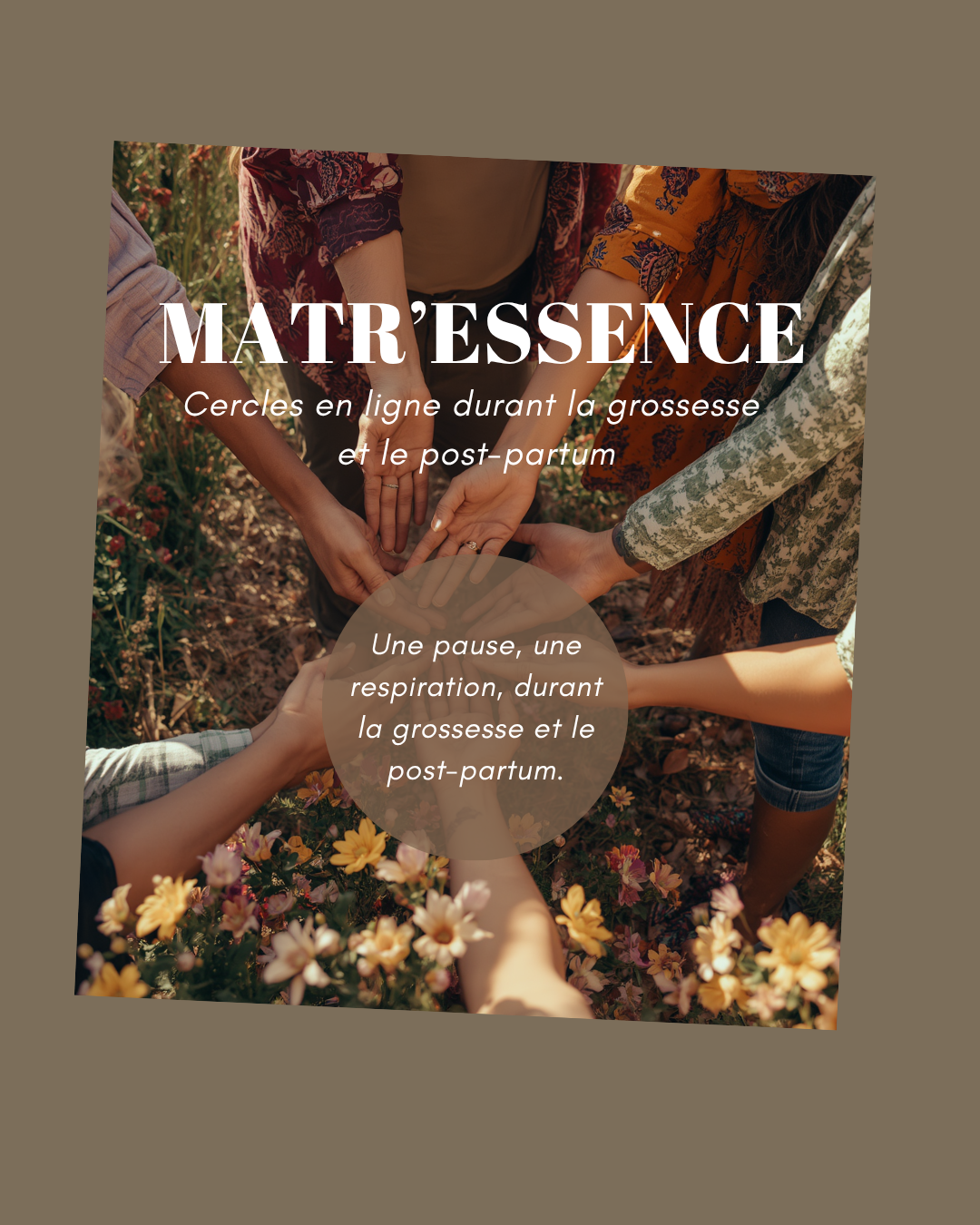 cercle de grossesse et de postpartum en ligne